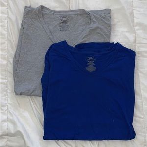 Polo V neck t shirts!!
